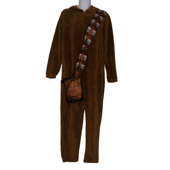Briefly Stated Other - Star Wars Briefly Stated Disney Lucas Film Chewbacca PJs  Mens M Fleece Costume